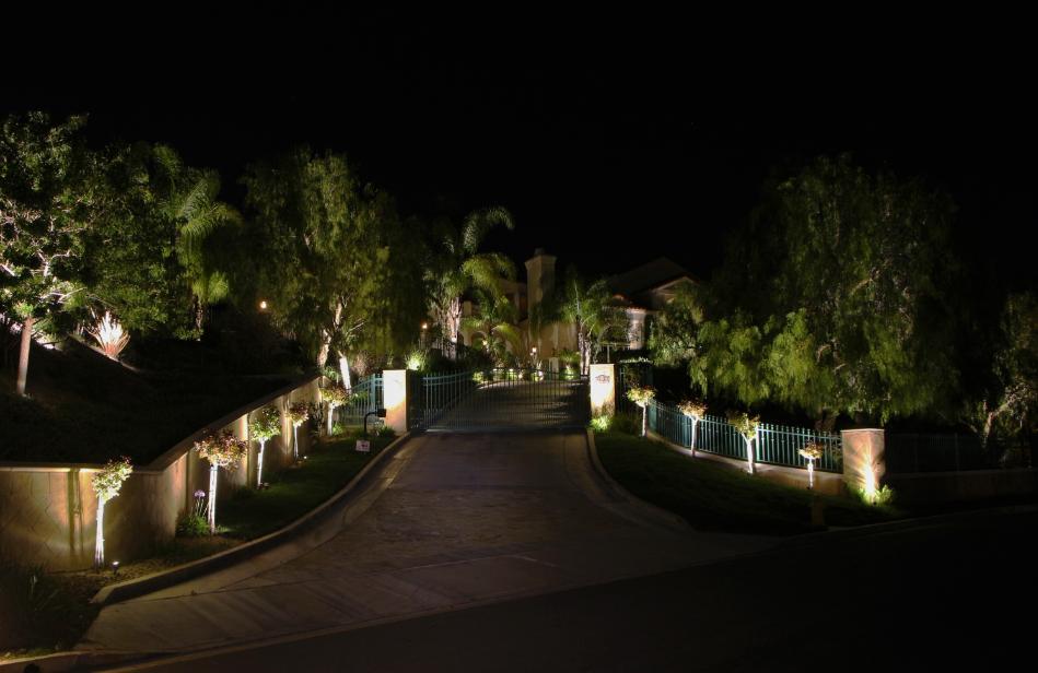 driveway’s lights