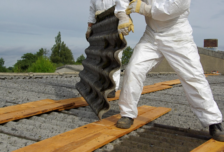 asbestos ceiling removal